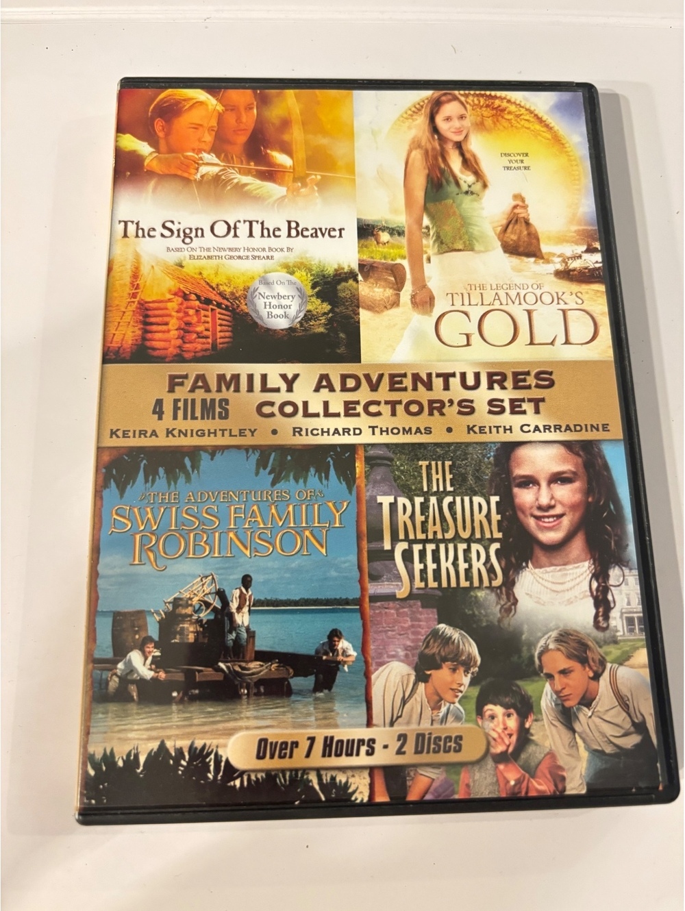Family Adventures Collectorโs Set DVD 4 Films 2 Disc Sign Beaver Tillamook